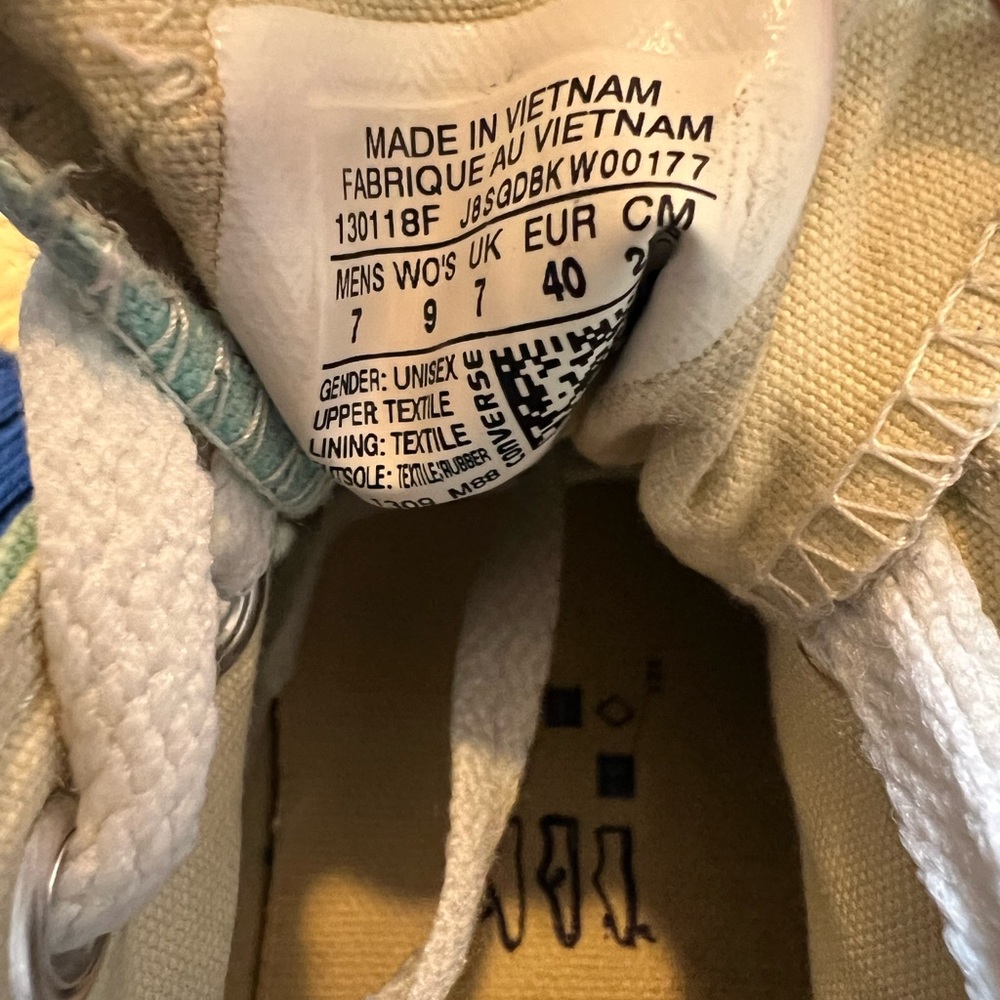 Converse Turquoise Sneakers - Picture 11 of 11